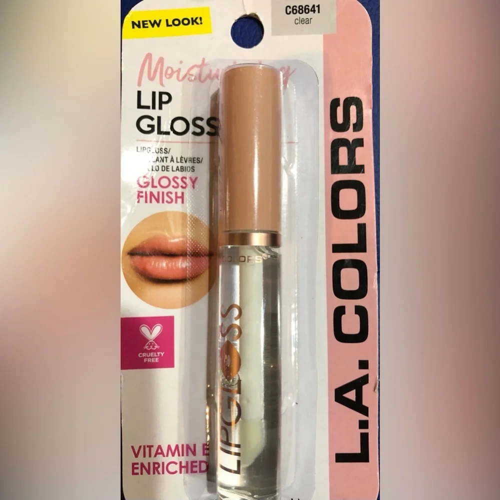 3pack‎ assorted moisturizing vitamin E enriched glossy finish lip glosses new